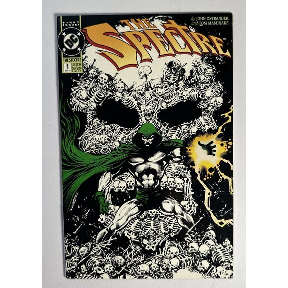 The Spectre #1 Glow In The Dark Cover! Dec 1992 NM/M - Picture 1 of 7